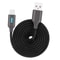 Smart LED Micro USB Charging Cable with Auto Power Off & Zinc Alloy Design