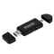 3 In 1 USB C Card Reader Adapter With OTG Micro USB SD Micro SD Support 0