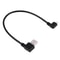20cm Right Angle Micro USB Cable Fast Charging USB Short Cable 4