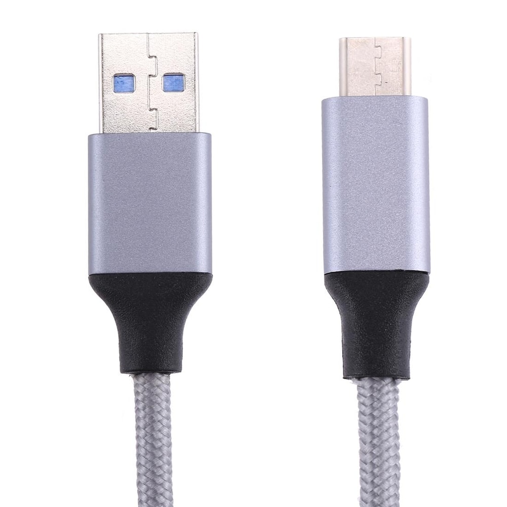 Braided USB C To USB 30 Fast Charging Cable 1m Durable Data Sync Cord 4
