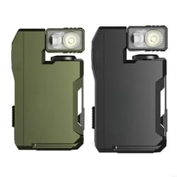 magnetic rechargeable mini flashlight with clip portable edc work light