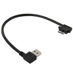 high speed right angle usb 3.0 to micro usb 3.0 cable for fast data transfer & tight spaces