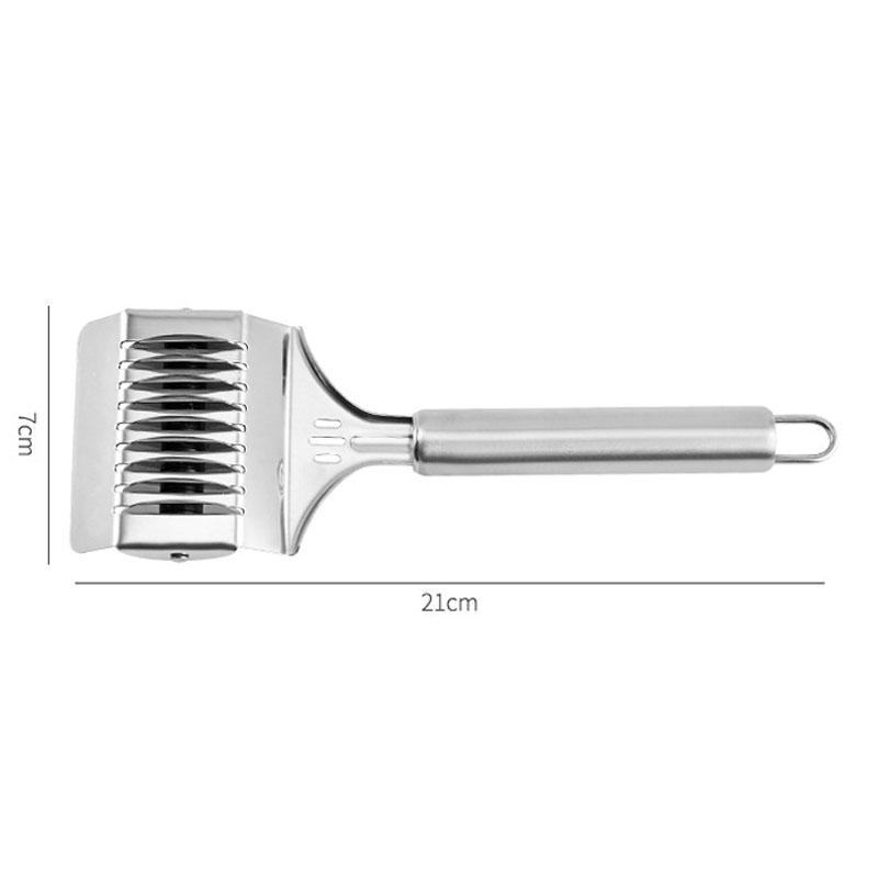 Stainless Steel Roller Noodle Cutter & Vegetable Chopper for Kitchen