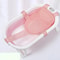 Adjustable Baby Bath Support Net With Soft Pillow Nonslip Newborn Bath Seat Sling For Safe Bathing 10