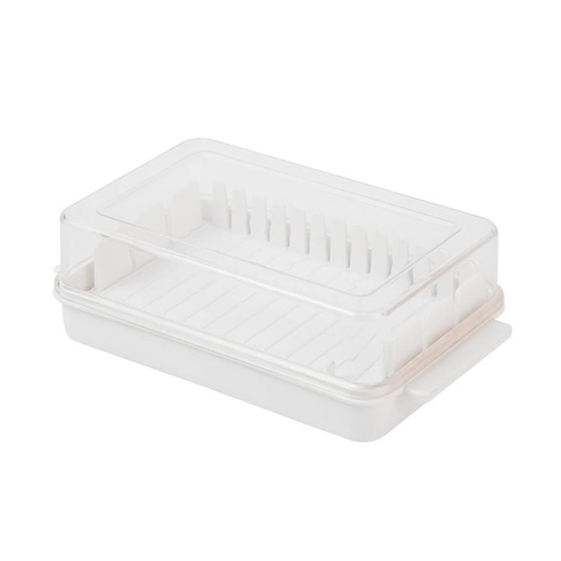 Large Capacity Transparent Butter Storage Box Airtight And Easy Access 0