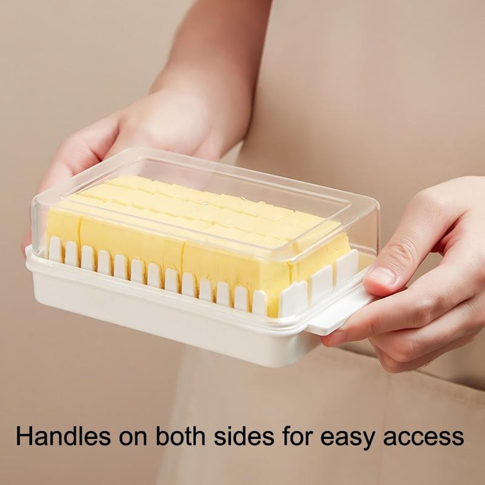 Large Capacity Transparent Butter Storage Box Airtight And Easy Access 1
