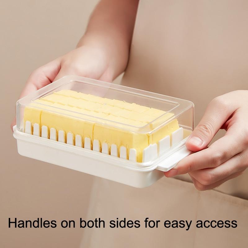 Large Capacity Transparent Butter Storage Box Airtight And Easy Access 1
