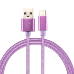 knit braided usb c charging cable durable fast sync type c data cable