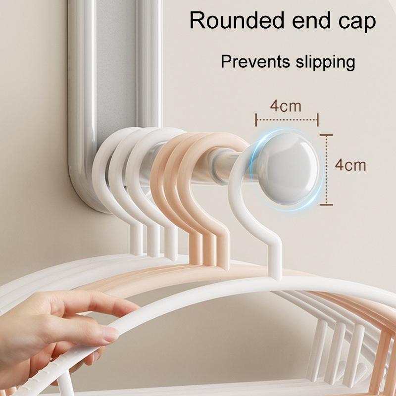 Retractable Clothes Rack Wall Mounted Drying Shelf Space Saving Laundry Organizer 6