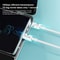 60W USB C to USB C Fast Charging Cable with 10Gbps Data Sync Durable PD Type C Cable