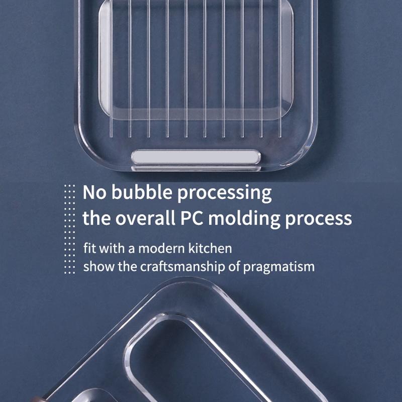 MultiFunction Potato Slicer Grater With Knives EasytoUse Kitchen Gadget In Gray 3