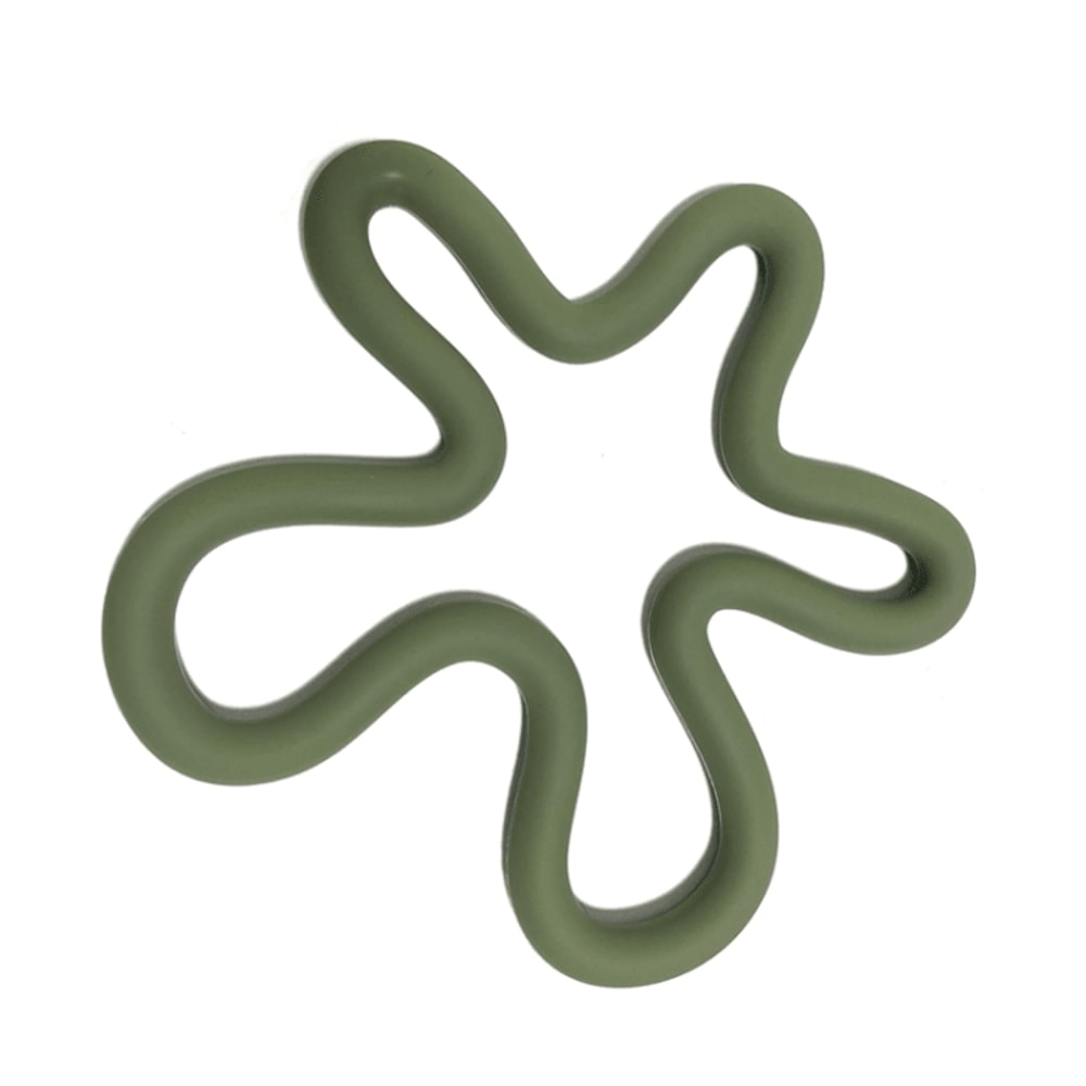 Irregular Silicone Heat Resistant Mat Non Slip Kitchen Table Protector Placemat 7