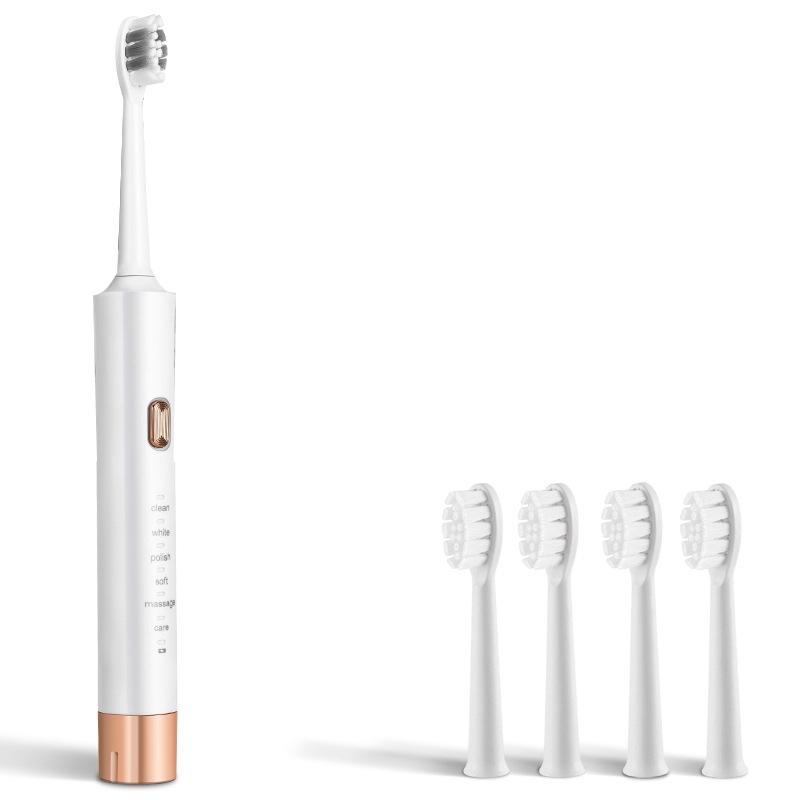 AW175 Sonic Electric Toothbrush Set For Couples Rechargeable Waterproof Oral Care 6
