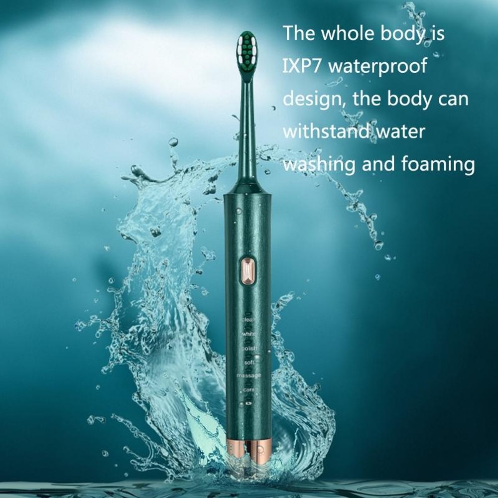 AW175 Sonic Electric Toothbrush Set For Couples Rechargeable Waterproof Oral Care 2