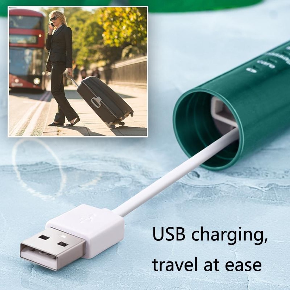 AW175 Sonic Electric Toothbrush Set For Couples Rechargeable Waterproof Oral Care 3