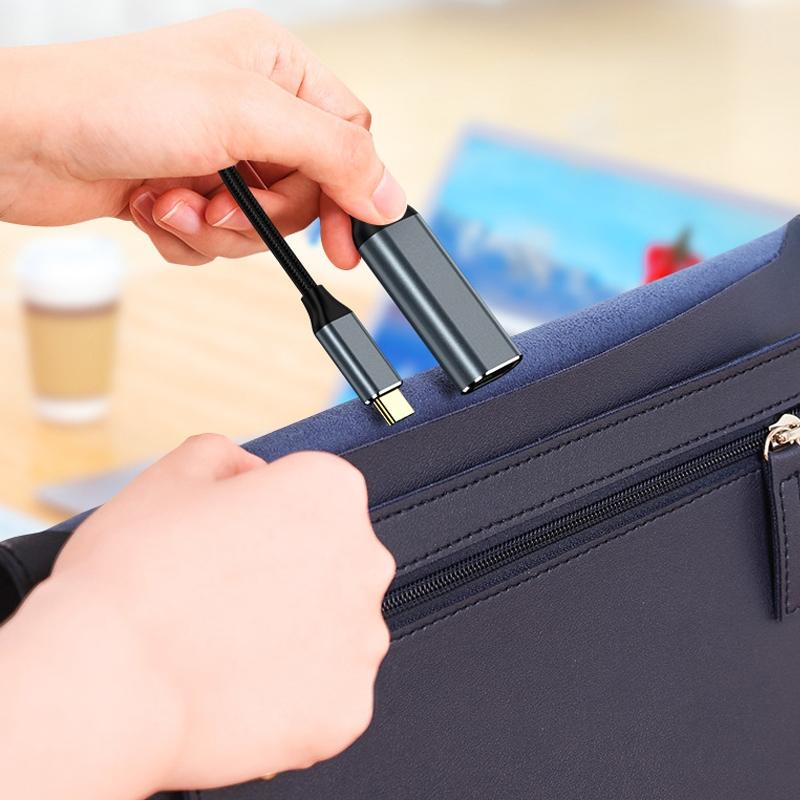 USB C To HDMI Adapter Cable 1080P Display For Laptop Phone Projector 2