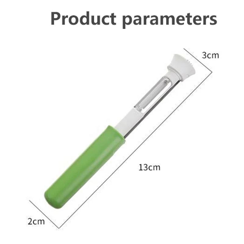 Stainless Steel Fruit Peeler Vegetable Corer Tool 6