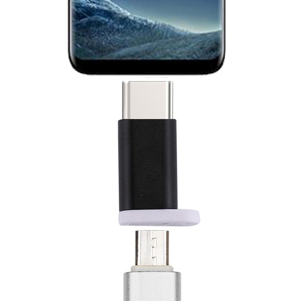 Type C Male To Micro USB 20 Female Converter AdapterRed 2