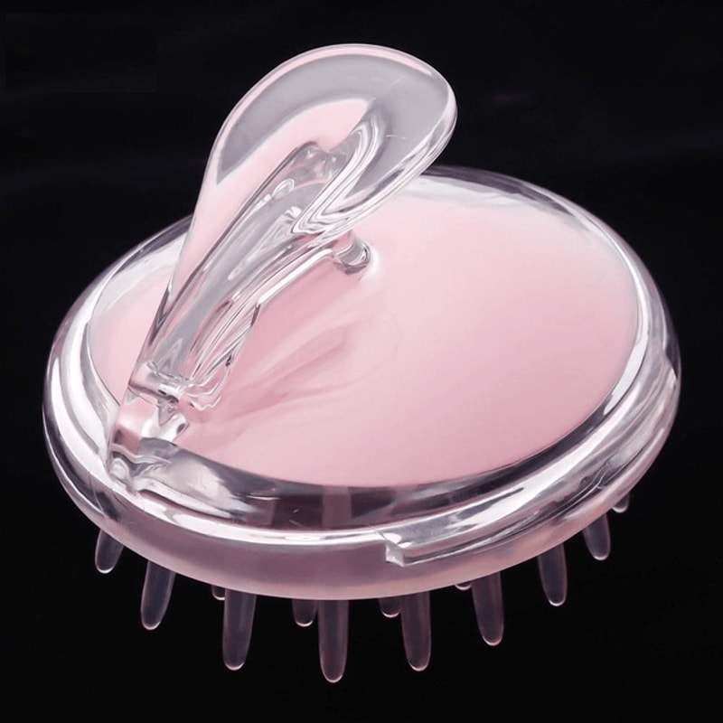 Silicone Scalp Massage Brush Handheld Head Massager For Relaxation Hair Care 9