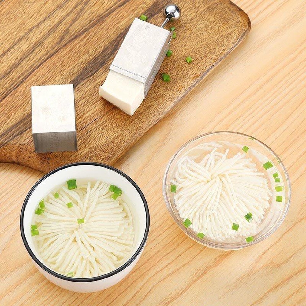Shredded Tofu Knife Mold Stainless Steel Tofu Knife for Kitchen Use