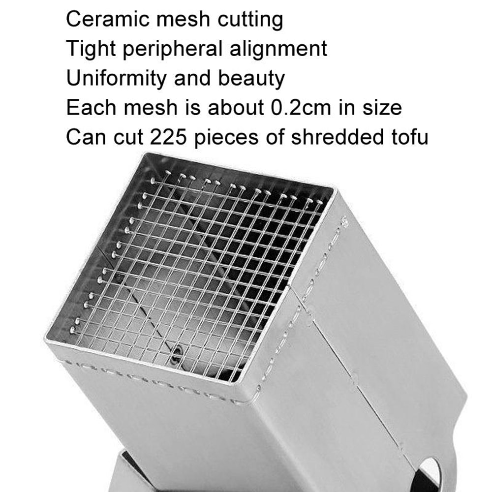 Shredded Tofu Knife Mold Stainless Steel Tofu Knife for Kitchen Use