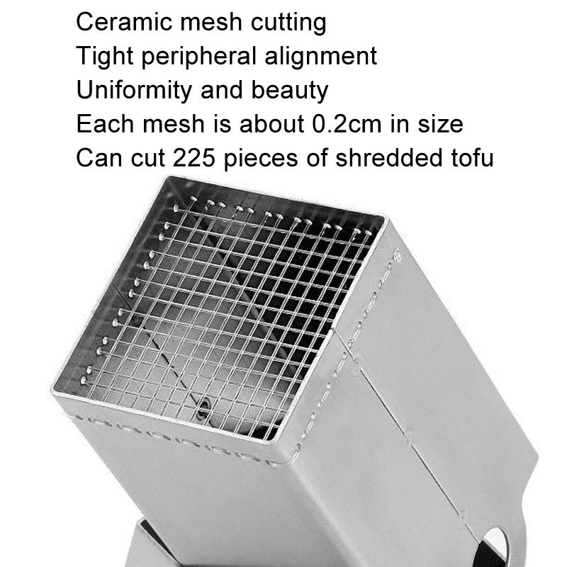 Shredded Tofu Knife Mold Stainless Steel Tofu Knife for Kitchen Use