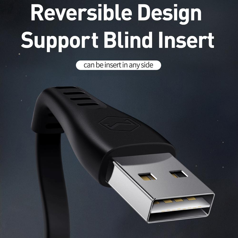 LED Type C To USB Fast Charging Cable QC40 Sync Cable 1