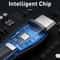 LED Type C To USB Fast Charging Cable QC40 Sync Cable 2