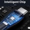 LED Type C To USB Fast Charging Cable QC40 Sync Cable 2