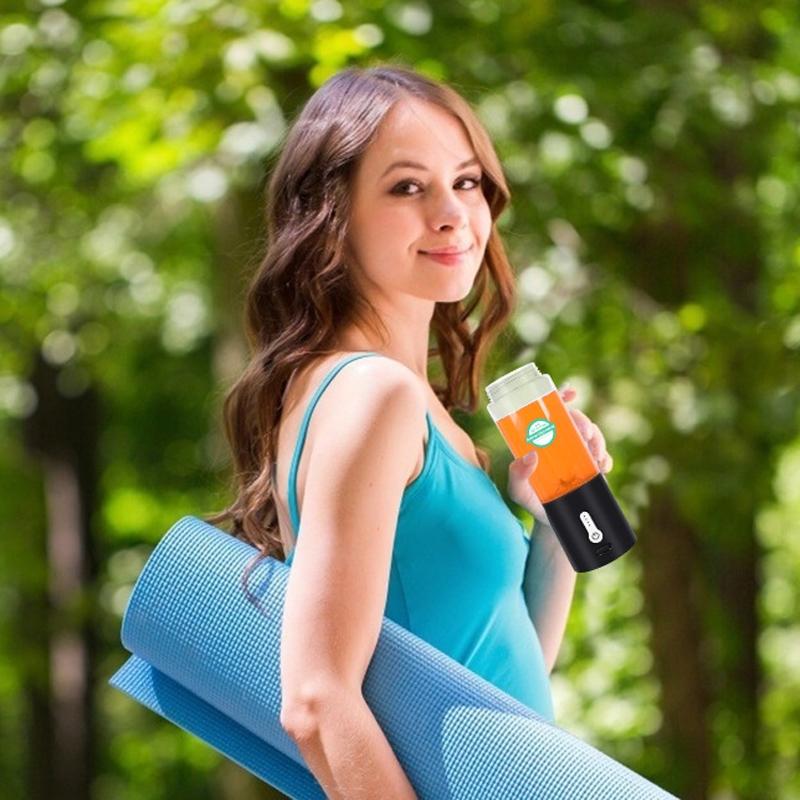 Portable USB Rechargeable Juicer Cup Multifunctional Mini Electrical Juice Extractor 7