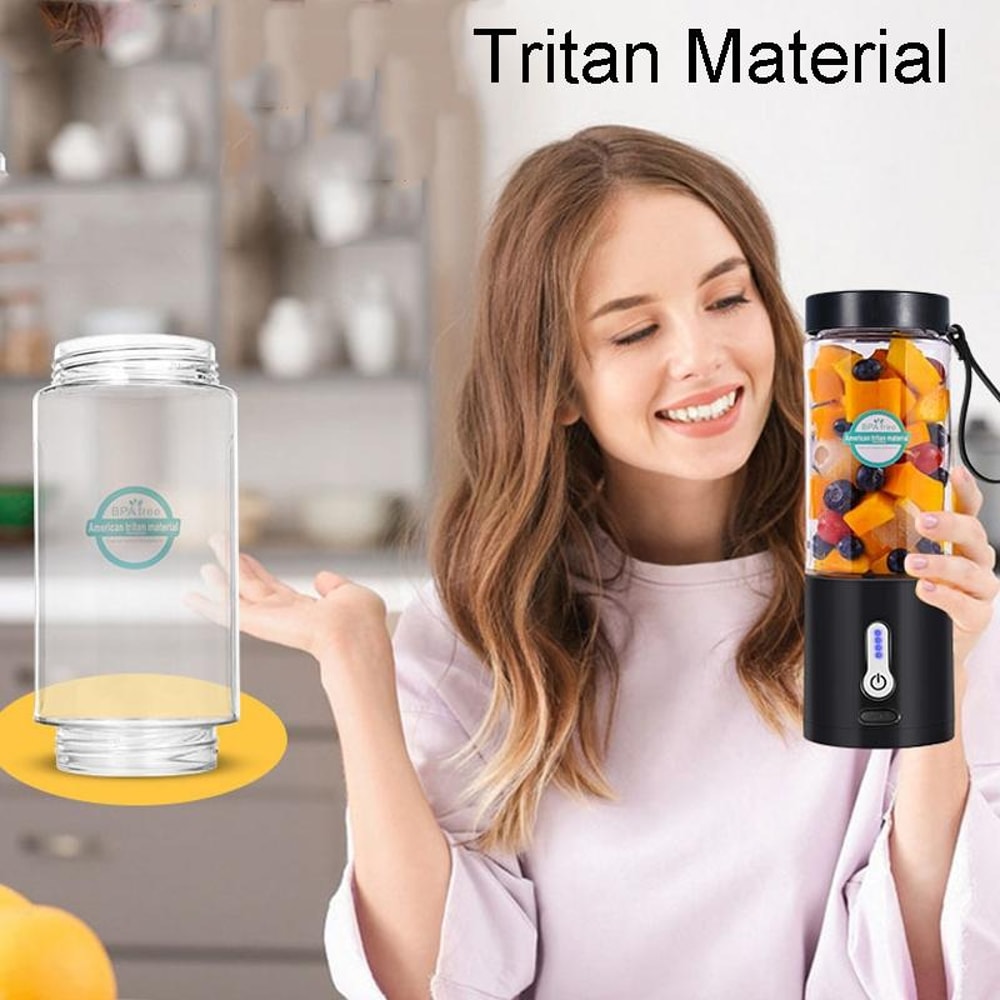 Portable USB Rechargeable Juicer Cup Multifunctional Mini Electrical Juice Extractor 6