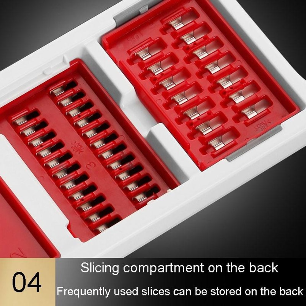 Multifunctional Vegetable Chopper Scrubbing Shredding Slicing Kitchen Utensil 5