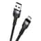 Nylon Braided USB to Lightning Cable 12W Fast Charging Durable Charger