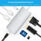 8 In 1 USB C Hub Multiport Adapter With HDMI VGA Ethernet SD TF USB 1