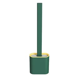 long handle tpr toilet brush deep gap cleaning bathroom tool