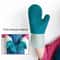 Thickened Silicone Heat Resistant Silicone Oven Mitts & Microwave Anti-Scald Insulated Kitchen Gloves
