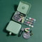 Magnetic Sewing Box Set Double Layer Sewing Kit Organizer Portable Storage Case