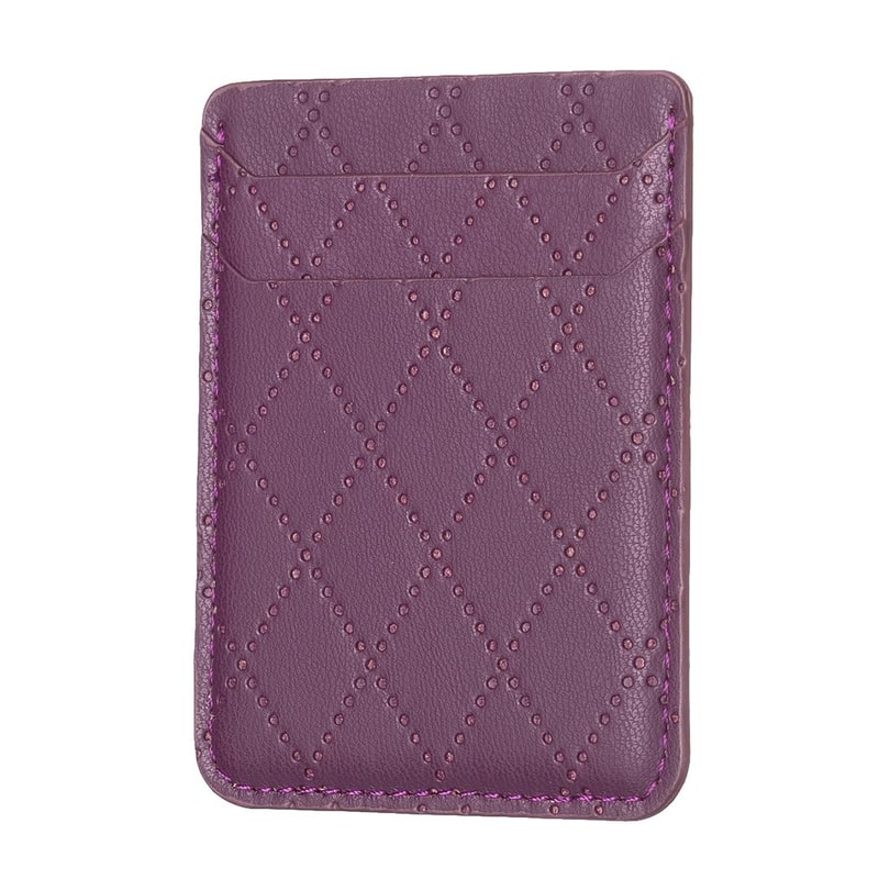 Slim Adhesive Phone Card Holder Wallet With PU Leather MultiSlot Design 5