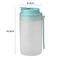 Portable Leakproof Kids Water Cup with Scale Silicone Handle Breakfast Drinking Cup