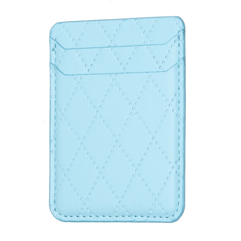 Slim Adhesive Phone Card Holder Wallet With PU Leather MultiSlot Design 8