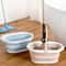 Foldable Rectangle Mop Cleaning Bucket Space Saving Durable Household Cleaning Bucket 2