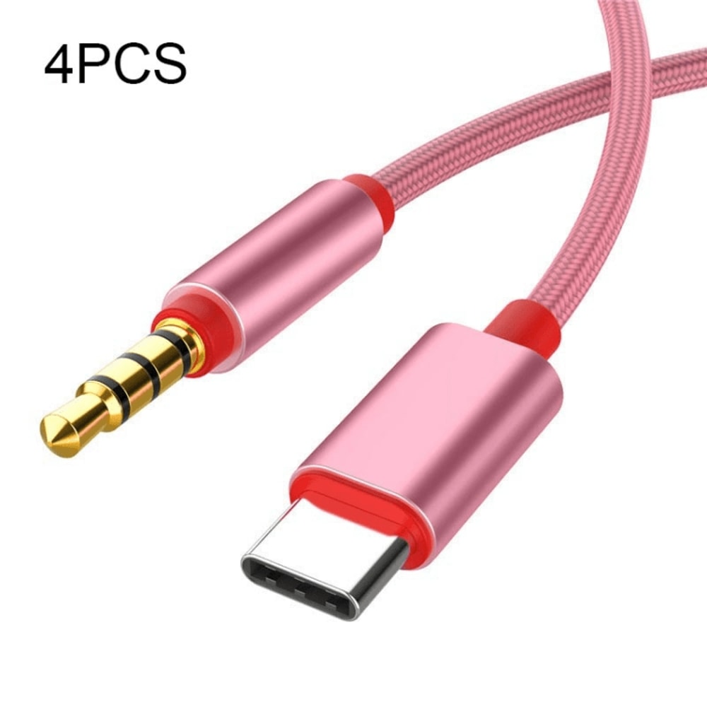 Type C To 35mm Audio Adapter Cable For Microphone Recording And Live Streaming 7