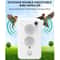 USB Rechargeable Ultrasonic Animal Repeller Outdoor Bird Deterrent Device 4