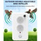 USB Rechargeable Ultrasonic Animal Repeller Outdoor Bird Deterrent Device 4