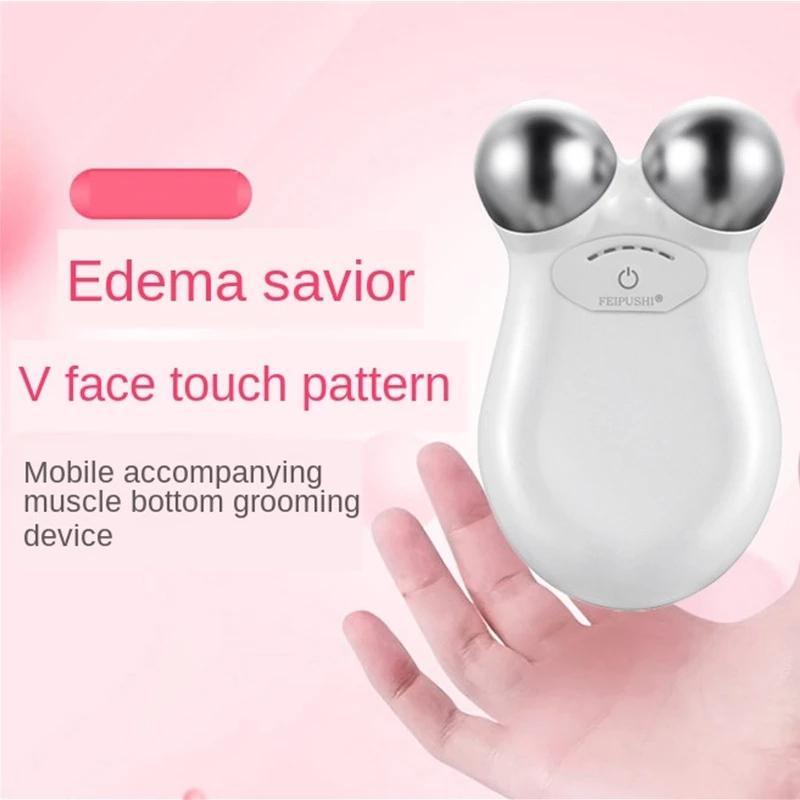 Portable Microcurrent Facial Toning Device for Anti Aging Skin Firming, Wrinkle Care & Lifting