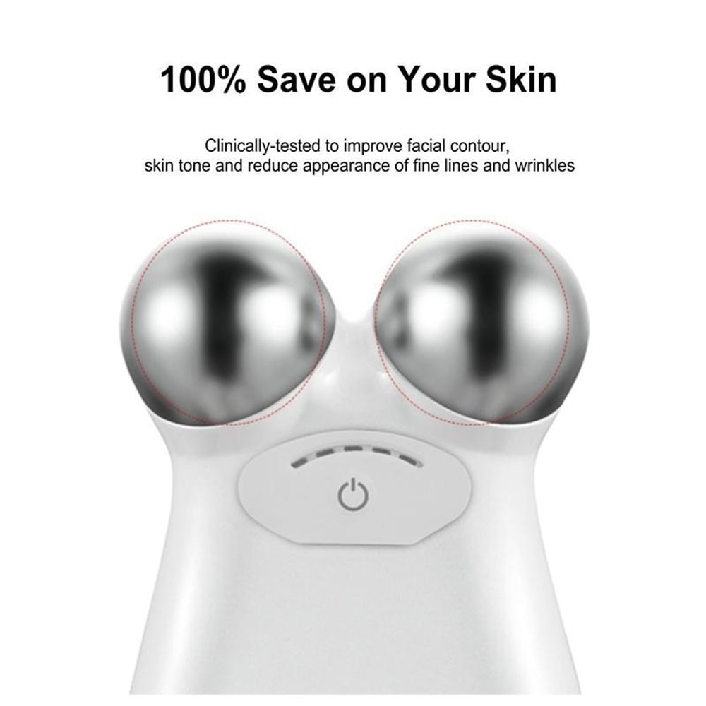 Portable Microcurrent Facial Toning Device for Anti Aging Skin Firming, Wrinkle Care & Lifting