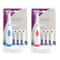 Rotary Electric Toothbrush Set with Waterproof Design & Replacement Brush Heads
