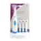 Rotary Electric Toothbrush Set with Waterproof Design & Replacement Brush Heads