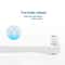 Rotary Electric Toothbrush Set with Waterproof Design & Replacement Brush Heads