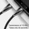 60W USB C To USB C Cable 3A Fast Charging Nylon Braided 7